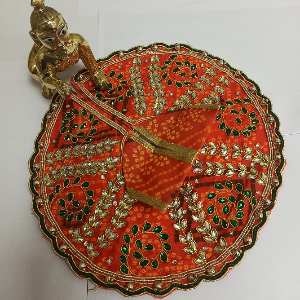 Laddu Gopal Bandhej kundan Poshak